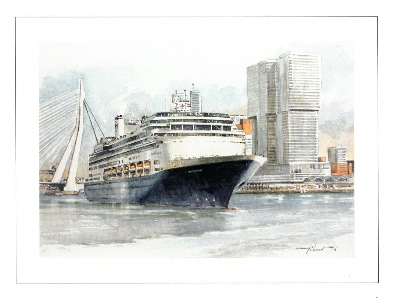 Rotterdam Mainport of Europa. Artistieke blik op en wereldhaven