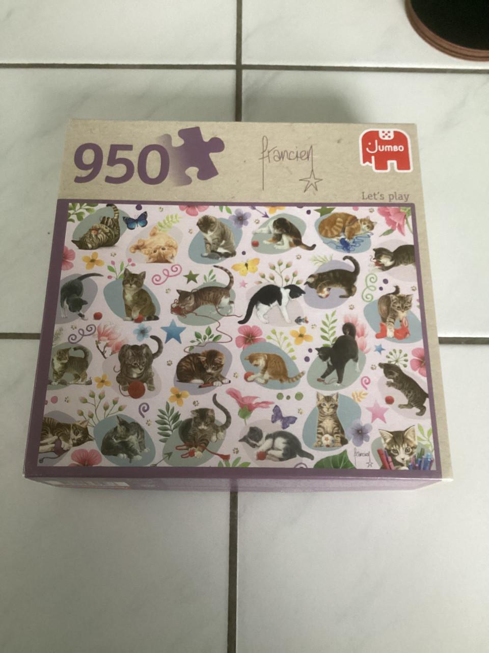 Puzzel francien katten