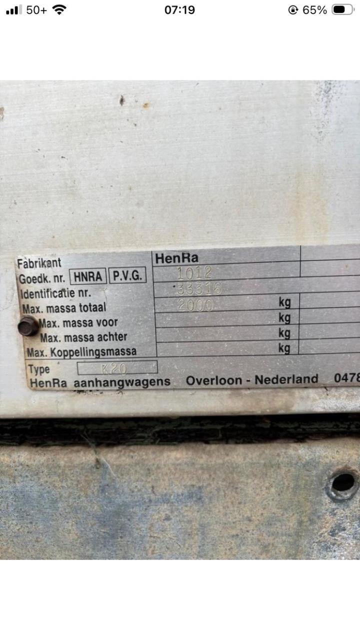 Kipper, kiepaanhangwagen 280x170