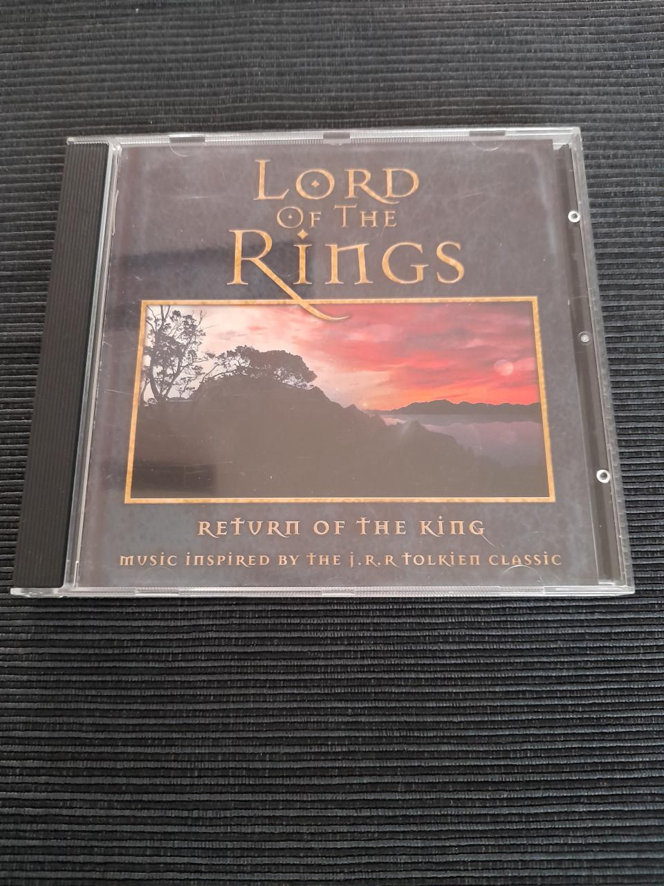 CD lord of the rings, return of the king. Gratis af te halen