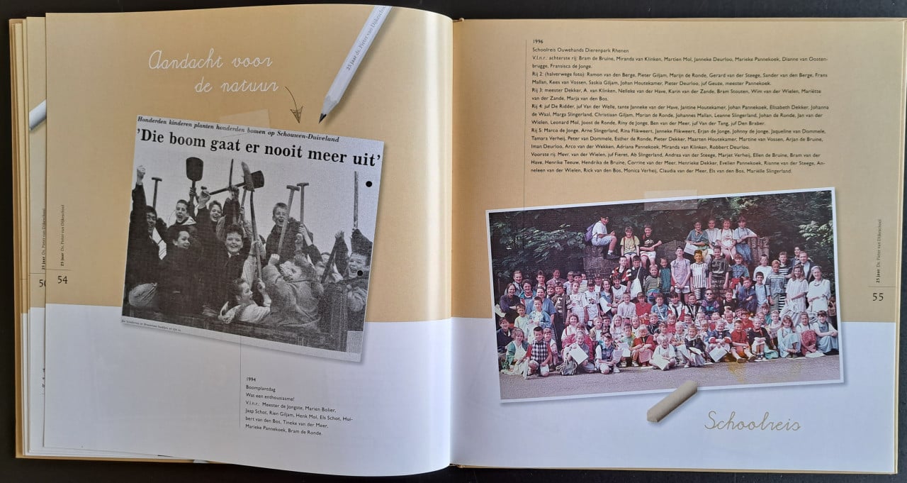 DS PIETER VAN DIJKESCHOOL BRUINISSE - 25 jaar