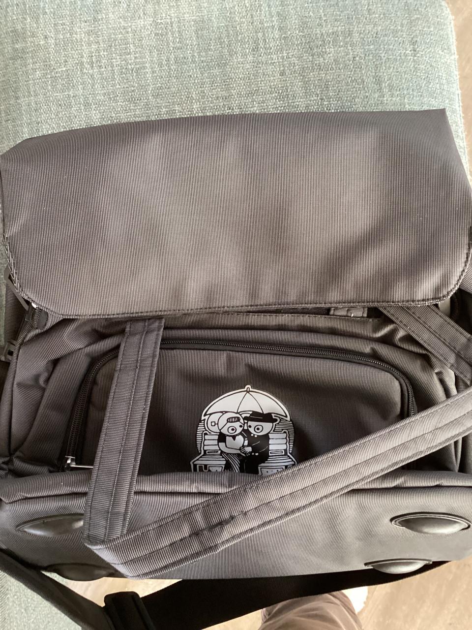 Leuntje en Merien  fietstassen