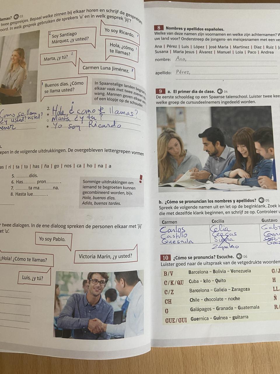 Spaans Werkboek Con Gusto deel 1