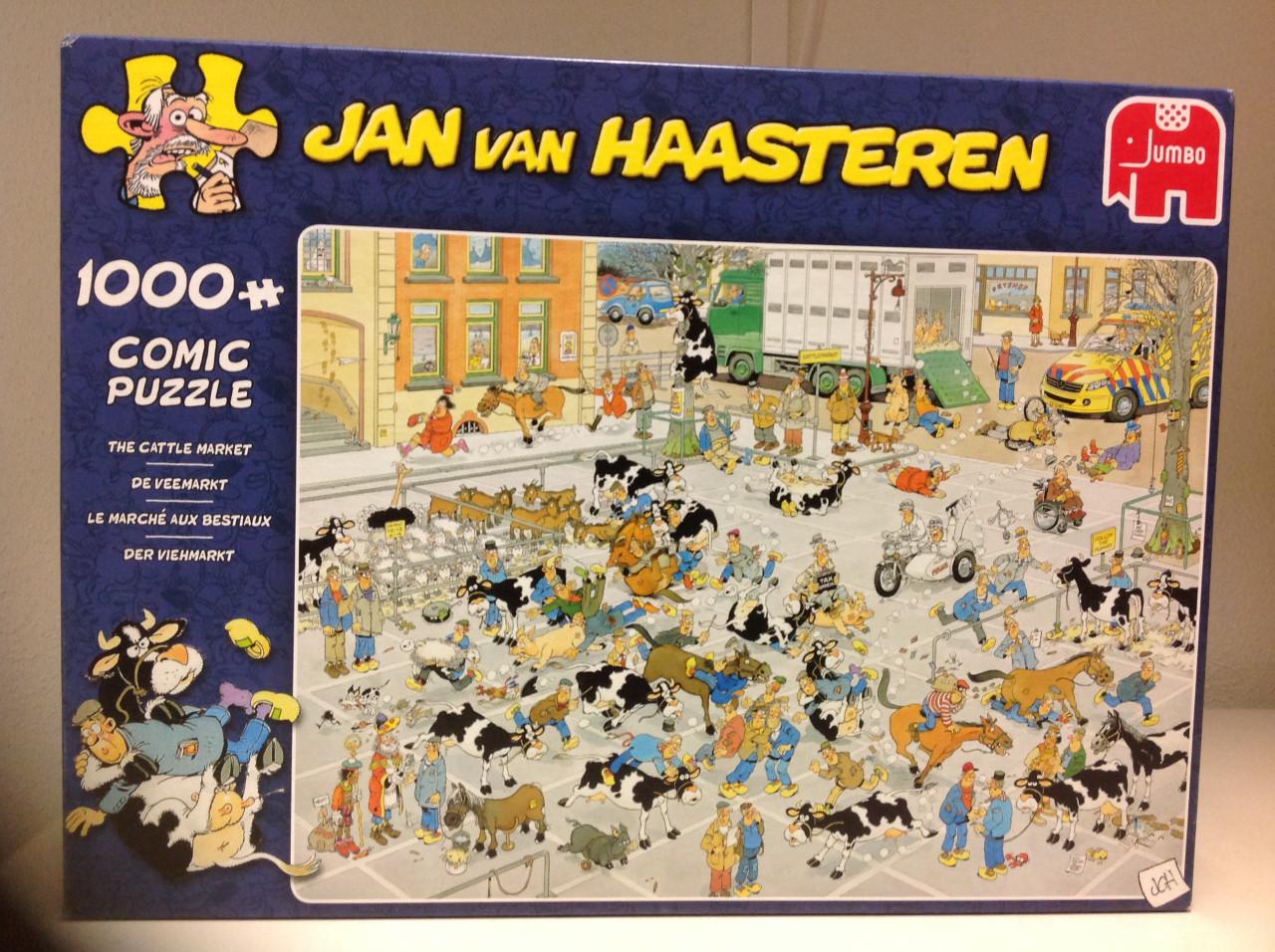 Puzzel jan van Haasteren 1000 stukjes