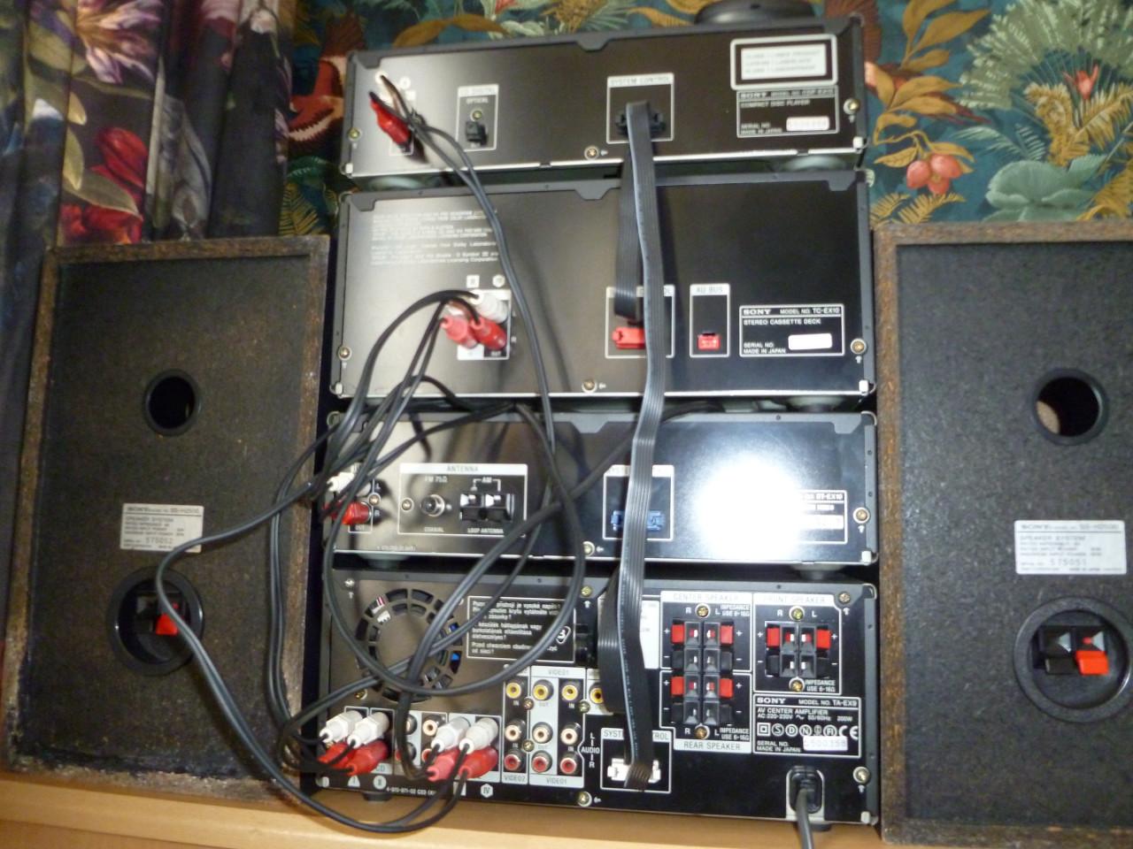 Sony stereo,set