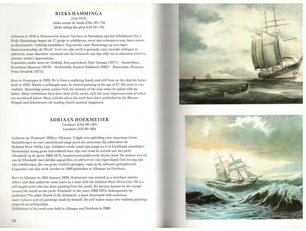 Hedendaagse Nederlandse zeeschilders