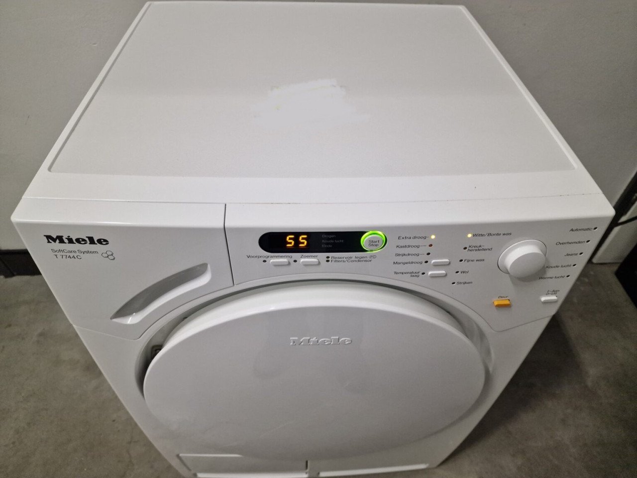 Miele T 7744 C Condensdroger 6 kg.