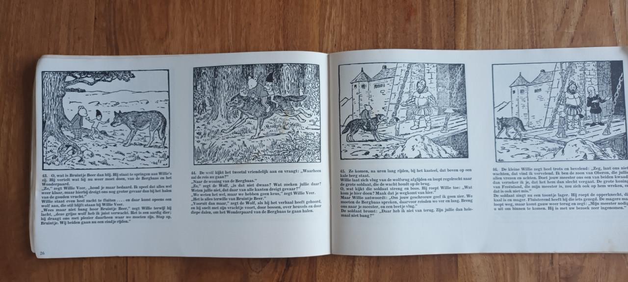 De avonturen van Bruintje Beer; Stripboekje (1970)