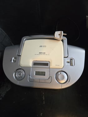 Philips AZ1133 CD-soundmachine Speelt CD/CD-R/CD-RW/MP3 af.