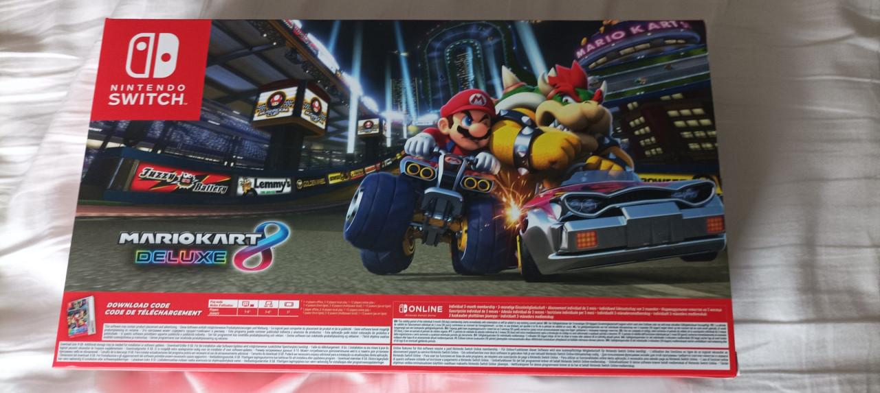 Nintendo switch nieuw in doos incl Mario kart 8