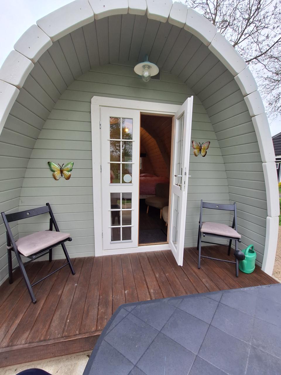 Campingpod/tiny house te huur