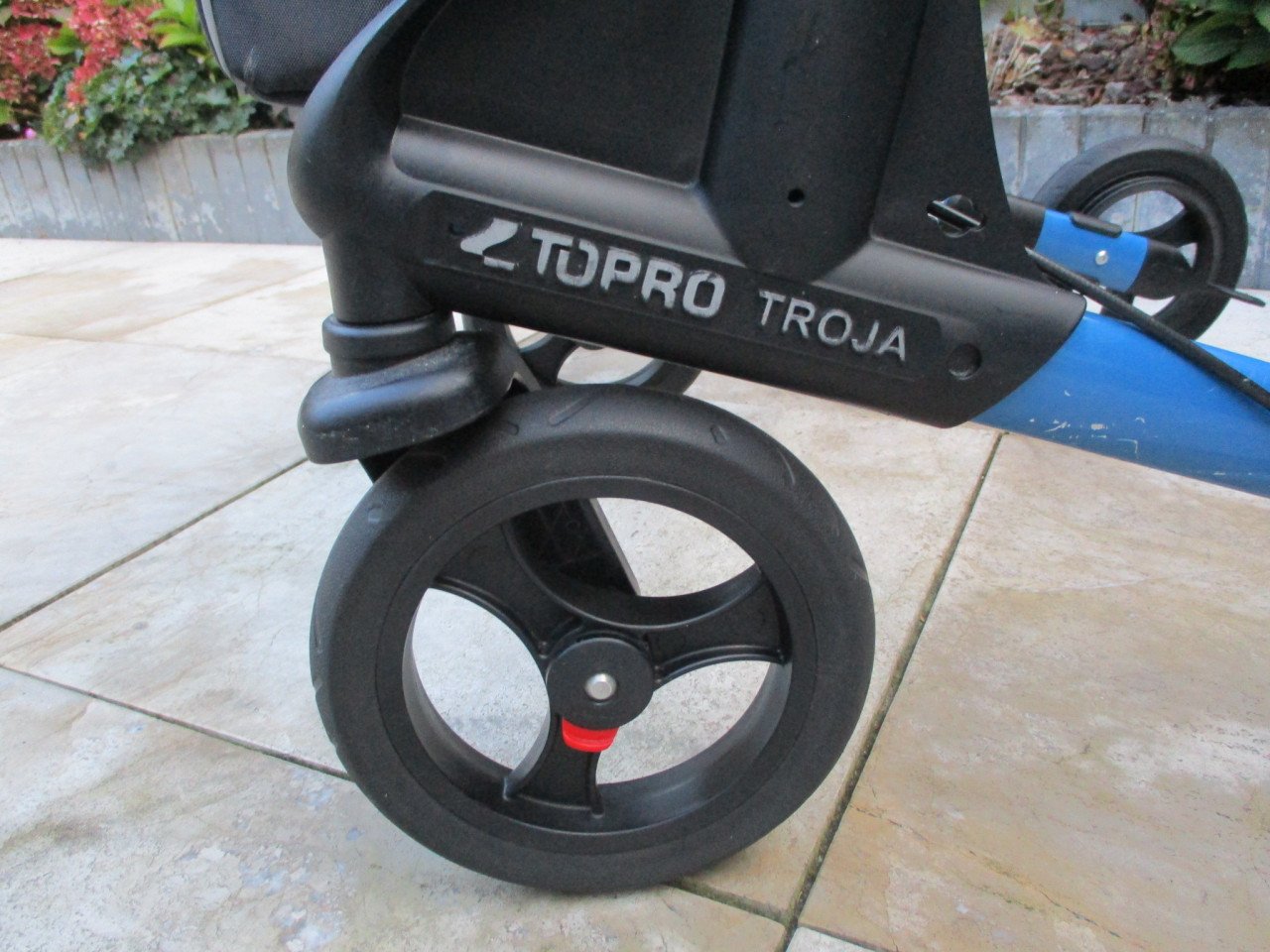 Zgan  Topro Troja 2G opvouwbare lichtgewicht rollator met zitje tas en ...