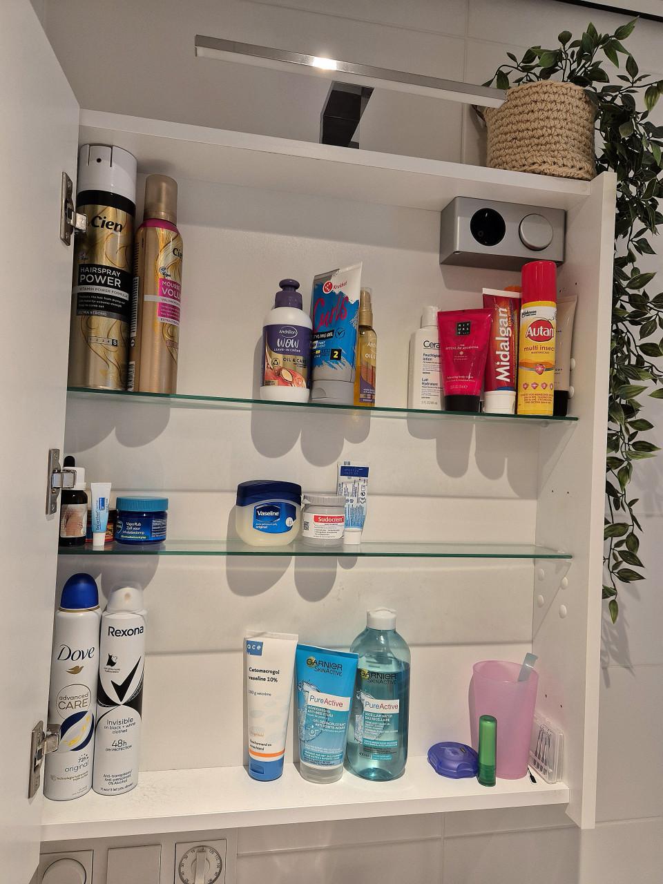 Spiegelkast en badkamermeubel