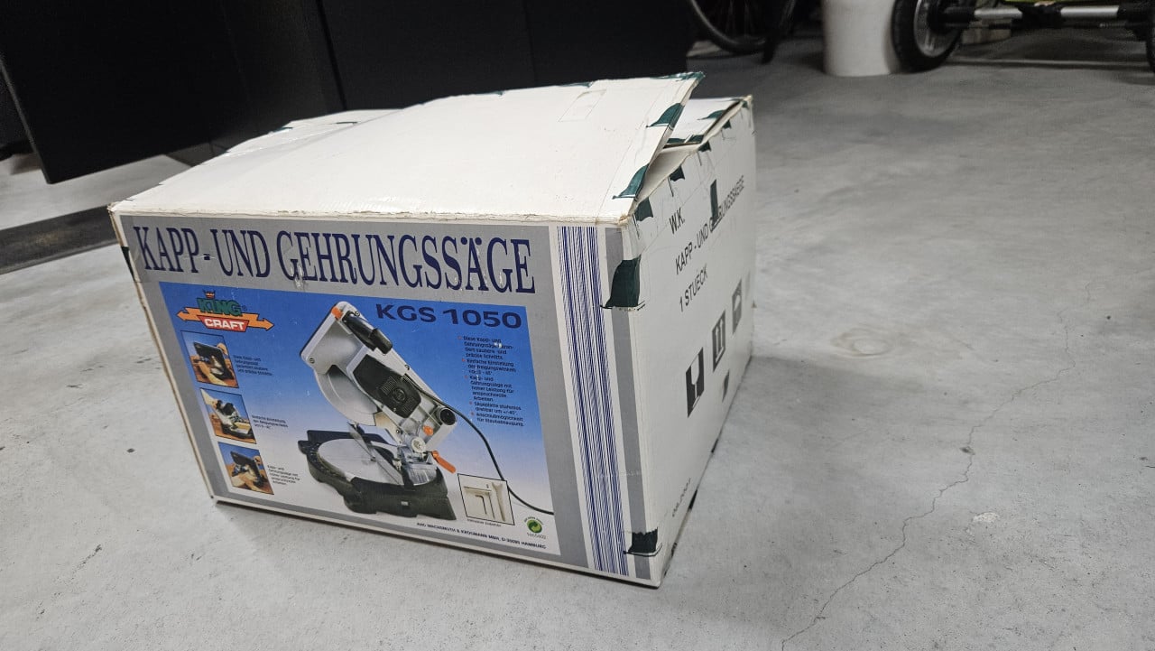 Afkort zaag CRAFT KGS-1050 met extra toebehoren