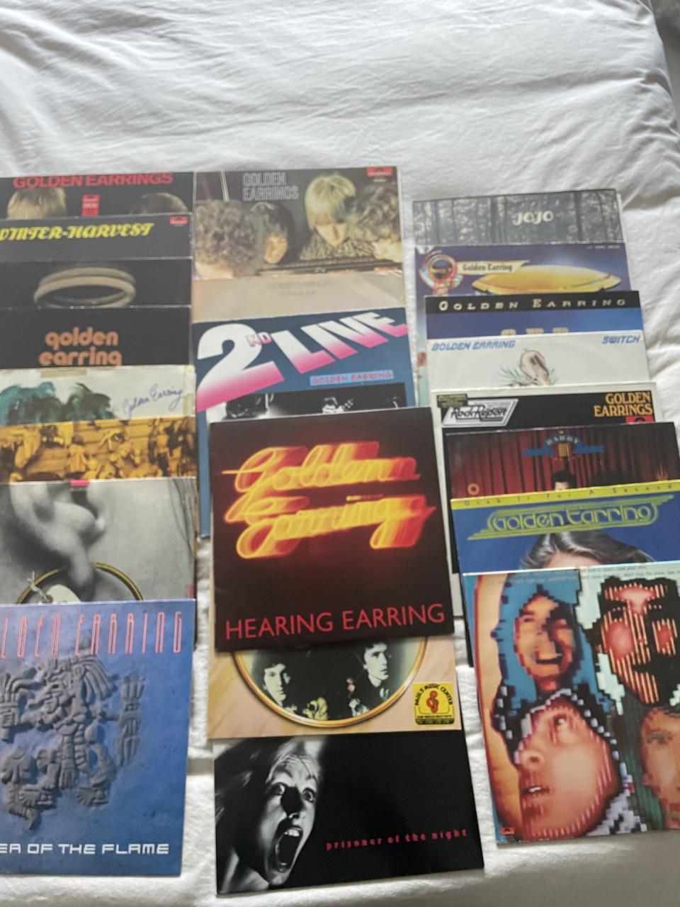 Golden Earring collectie elpee’s