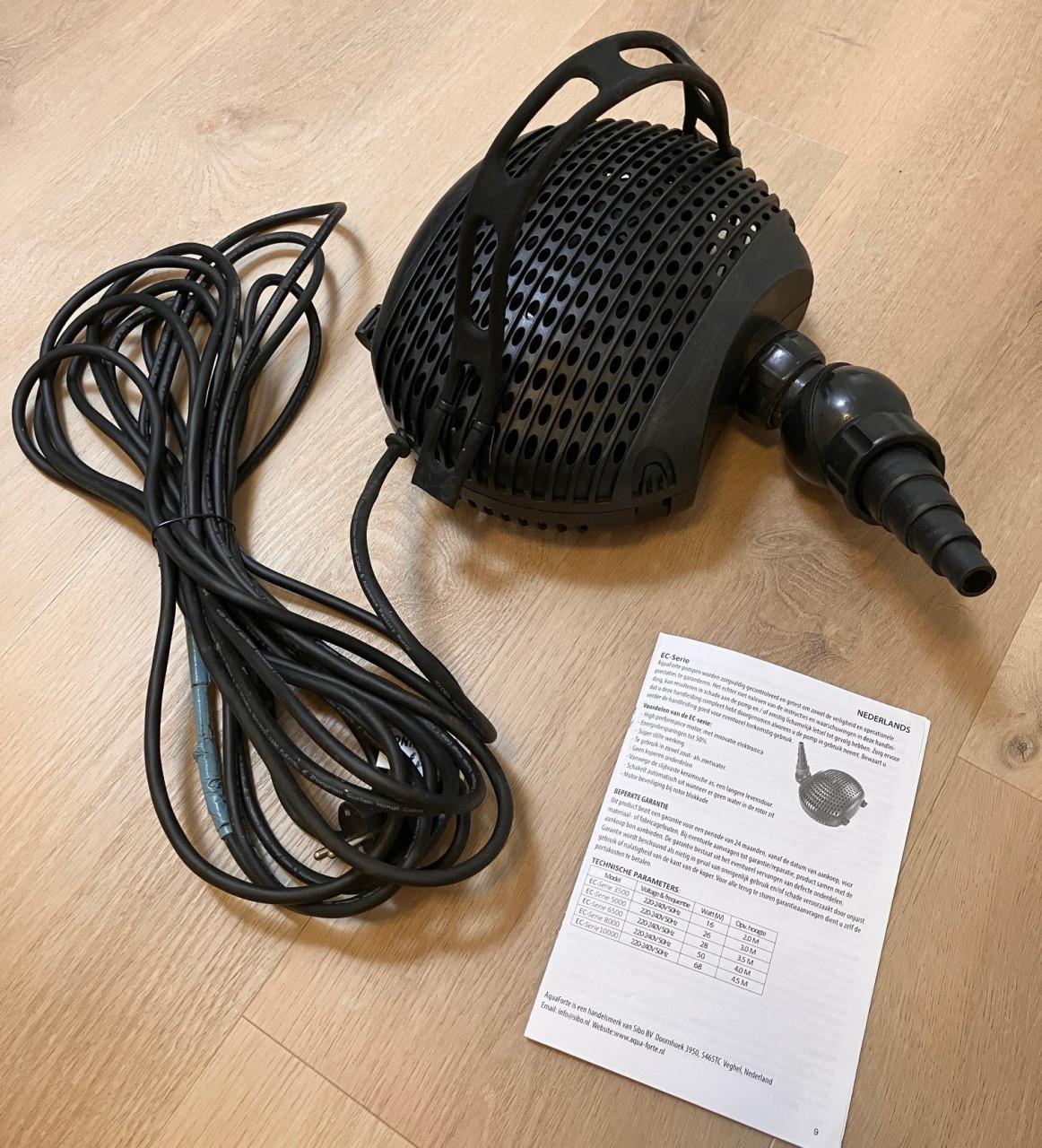 VIJVERPOMP  AQUA FORTE EC8000