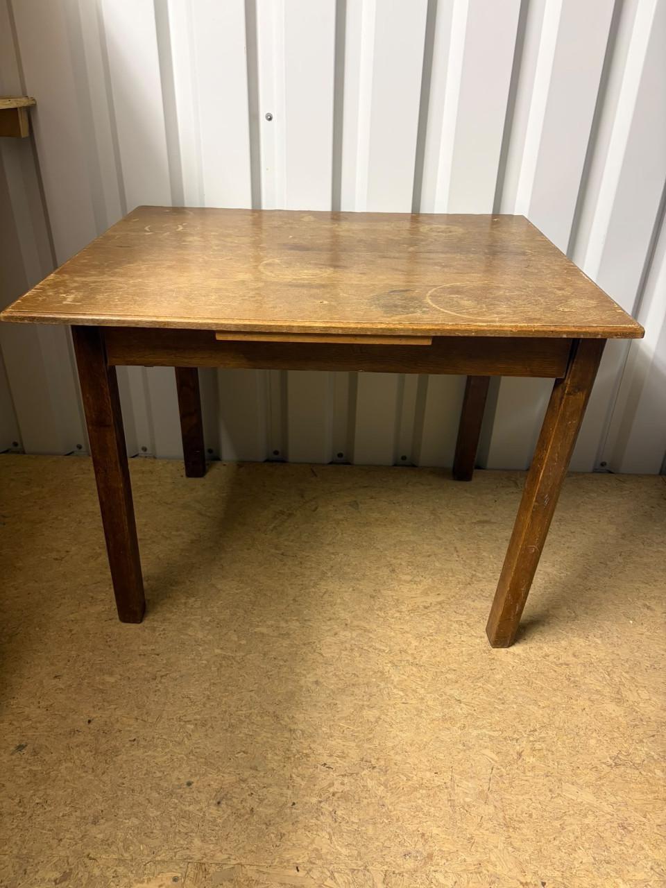 Vintage houten eettafel (opknapper)