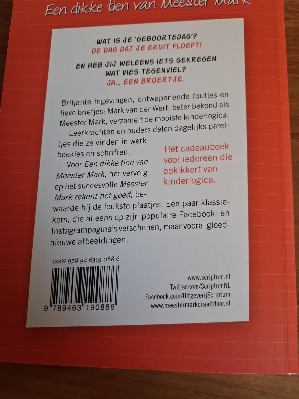Een dikke tien van meester Mark