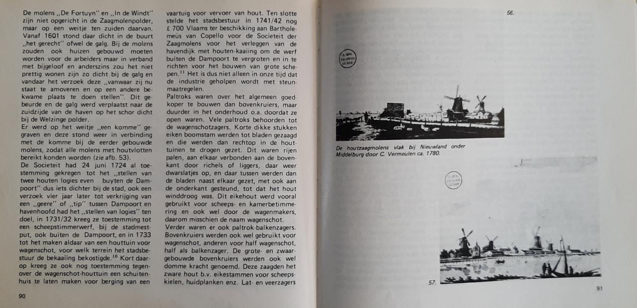Molens in Middelburg, geschiedenis der plaatselijke molens ...
