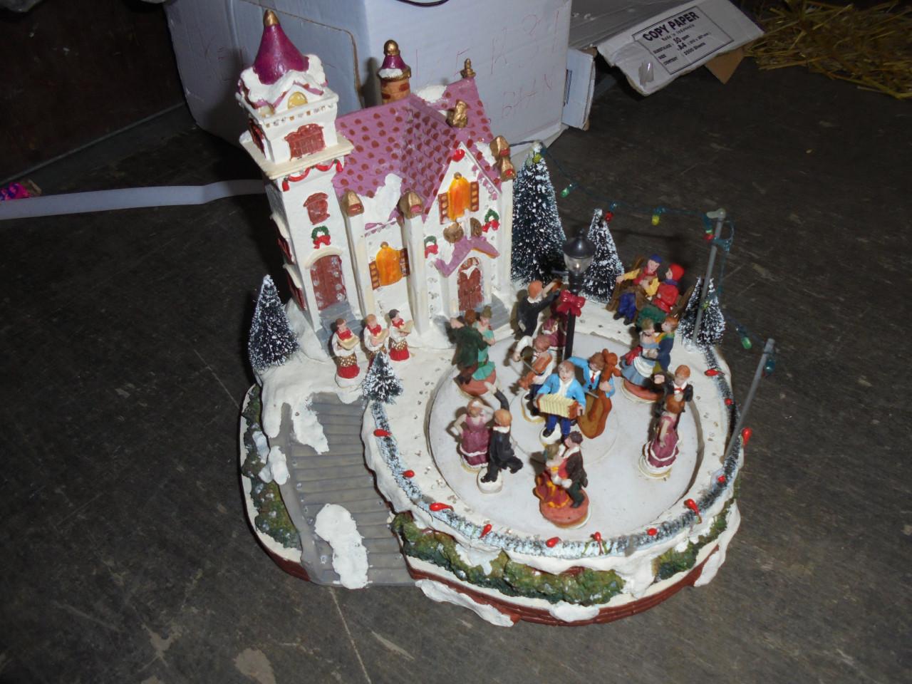 Schaatsbaan met licht en geluid