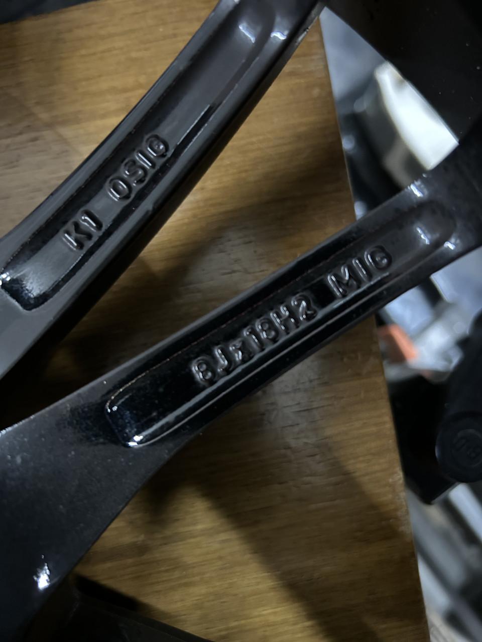 Velgen met (winter)banden voor audi vw