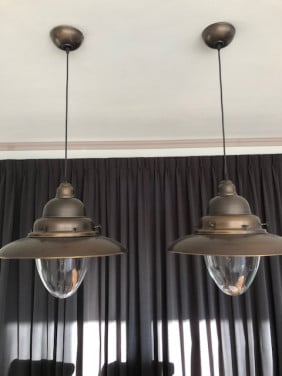 2 hanglampen