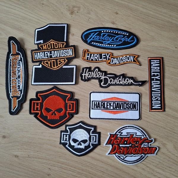 10 Verschillende HD Opnaai Patches  NIEUW