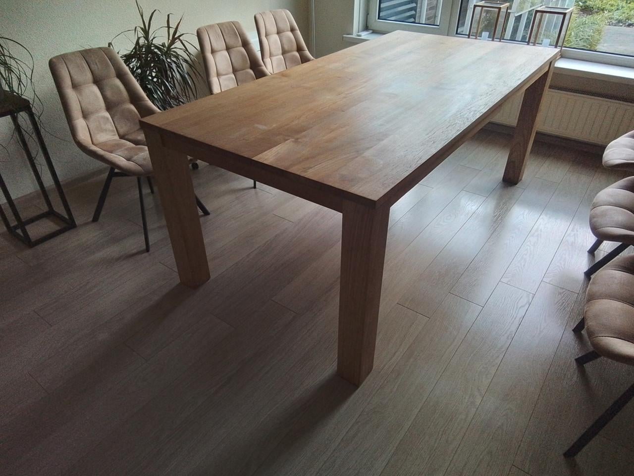 Teak eettafel