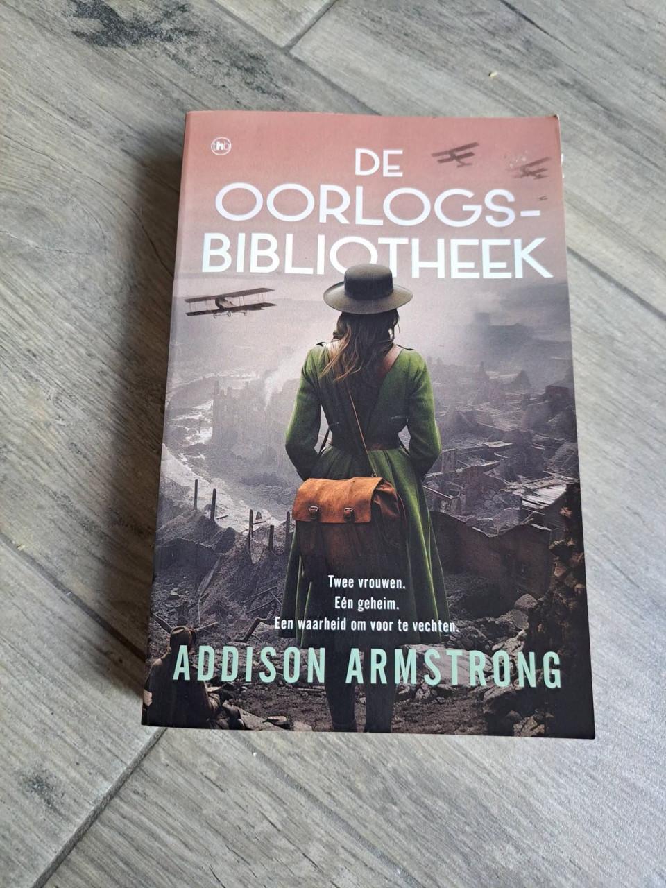 Roman de oorlogsbibliotheek van Addison Armstrong