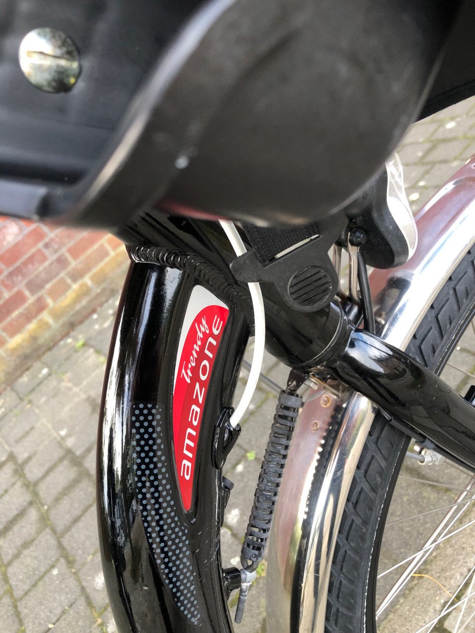 Damesfiets.