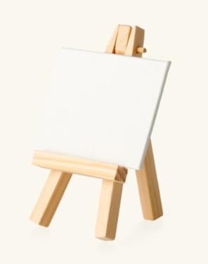 Mini SCHILDERSEZEL van hout