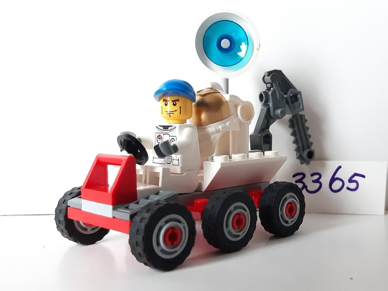 Lego space 3365: maanbuggy  Compleet met boekje, geen doos. Set is gemontee
