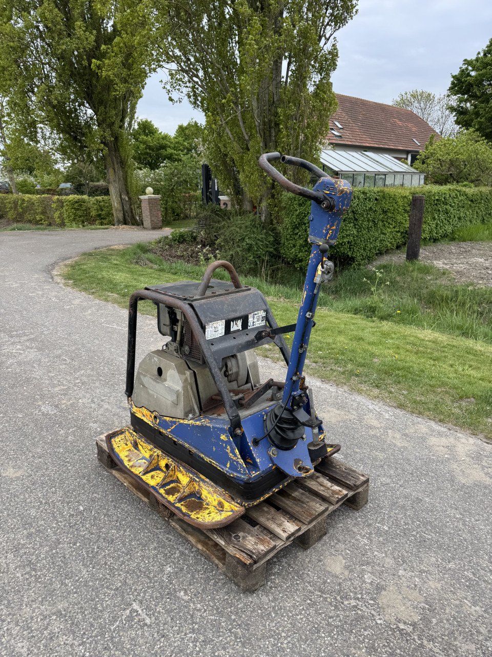 Wacker trilplaat diesel
