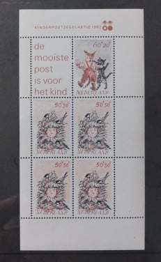 Kinderpostzegelvelletje 1982 Postfris