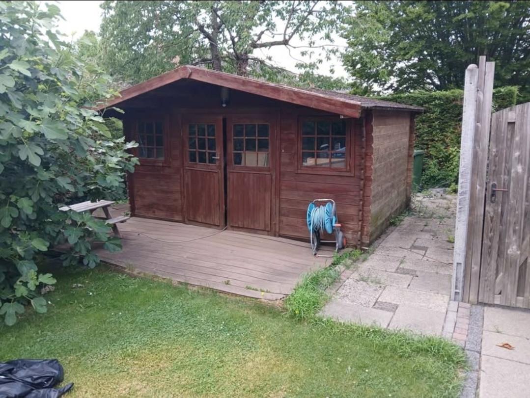 Houten tuinhuis