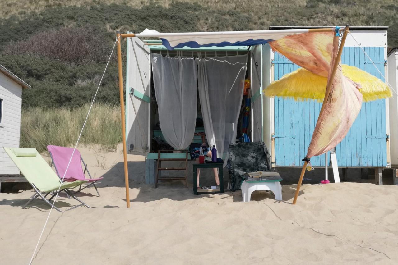 Strandhuisje met plek, groot Valkenisse