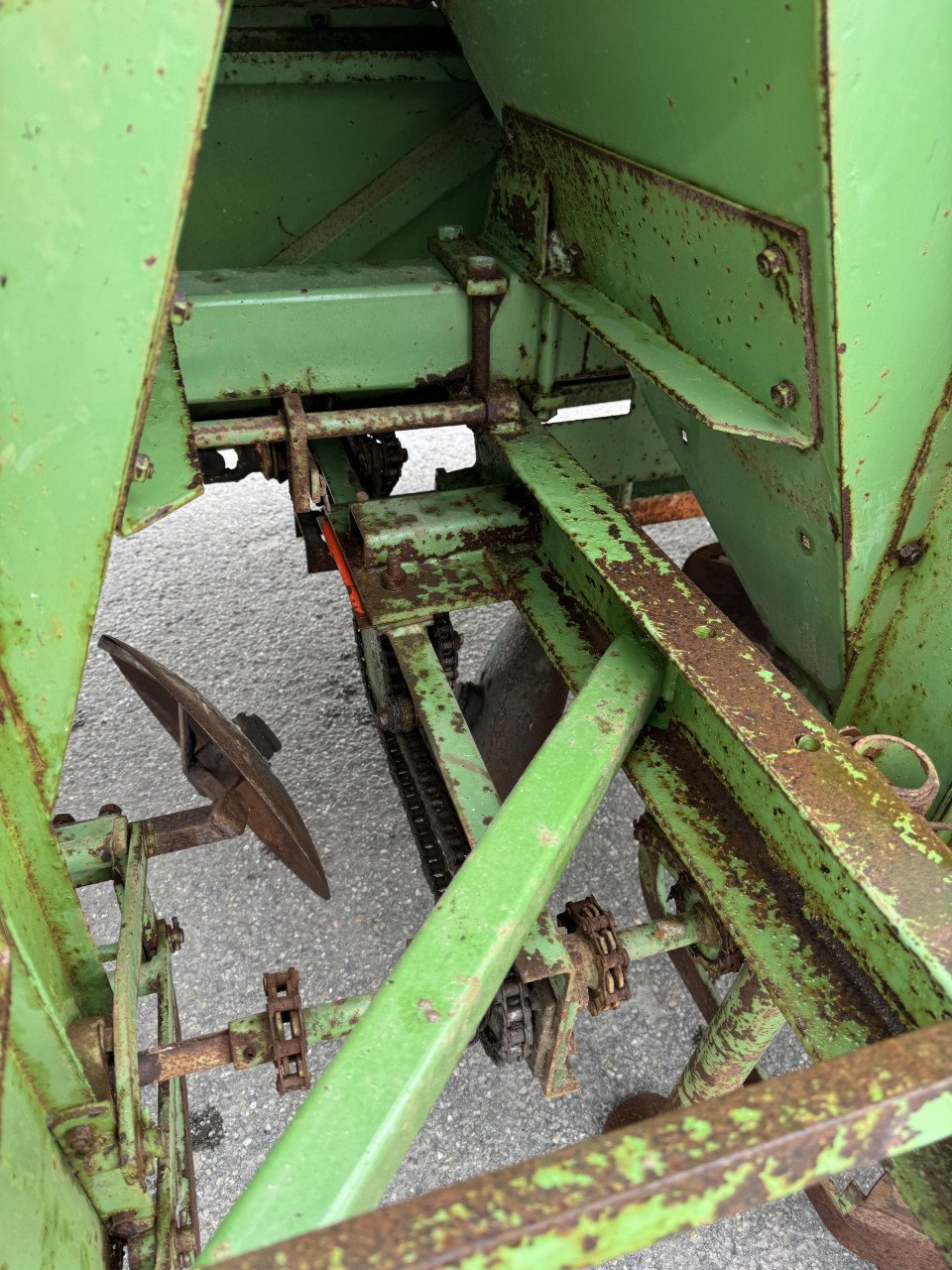 Hassia GLB 4 4 rijige aardappelpoter