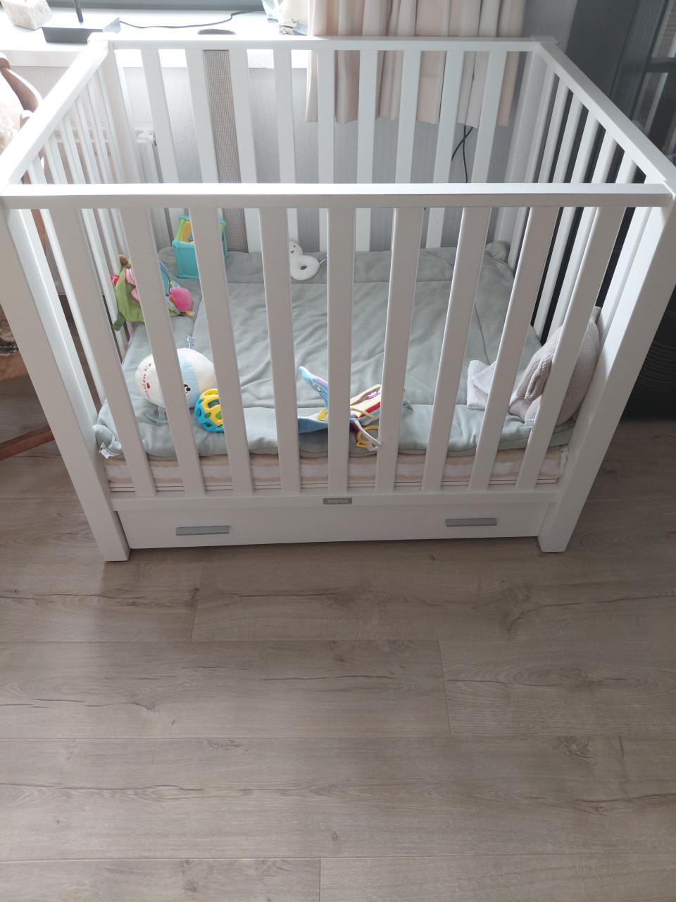 Box Bopita wit met lade en inlegmatrasjes