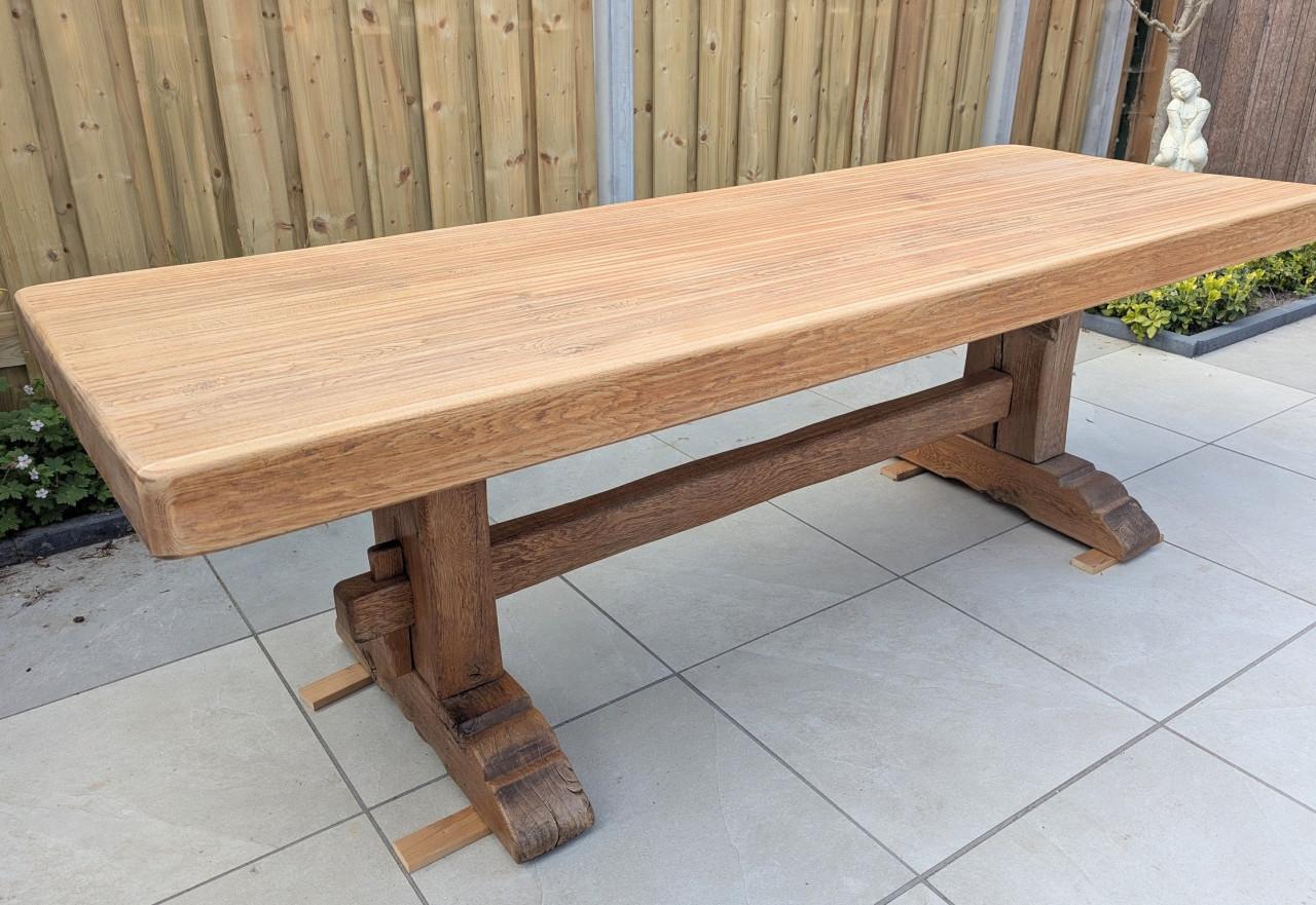 Kloostertafel antiek 240 cm