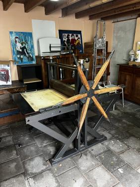 Handmatige etspers 80x150 cm