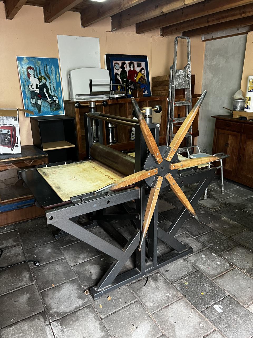 Handmatige etspers 80x150 cm