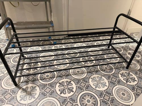 Schoenen rek 2 laags