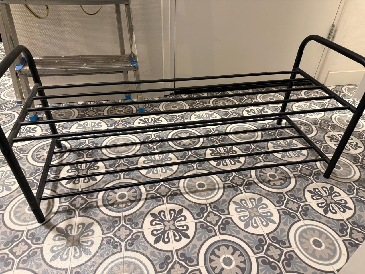 Schoenen rek 2 laags