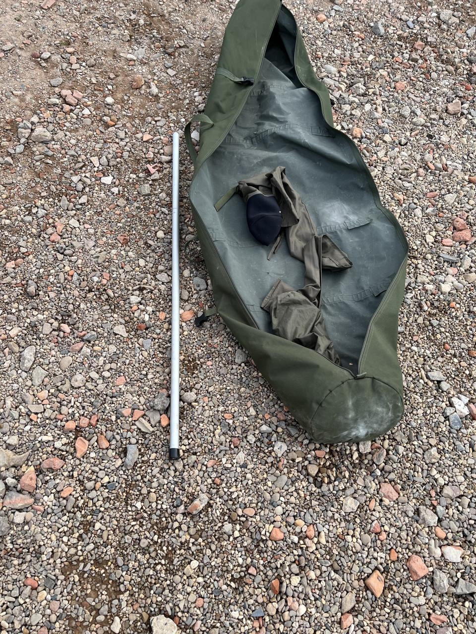 Fox vis tent inclusief overwrap