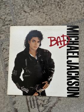 Michael Jackson Bad lp NL persing 1982
