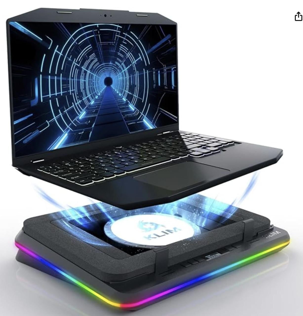 Laptop Koeler - KLIM Turbofrost MAX - Nieuw in doos