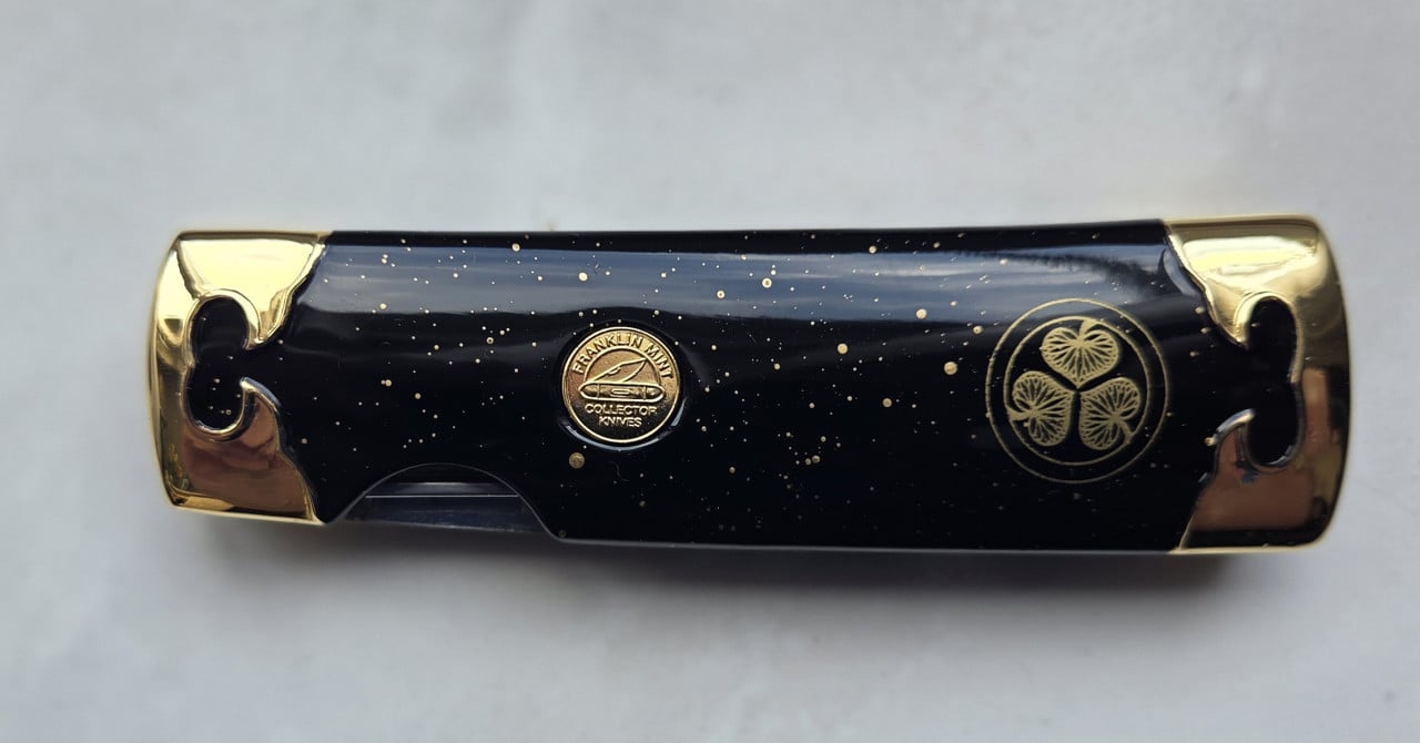 Franklin Mint - Dragon of the East verzamelaars Tanto mes (N0667)