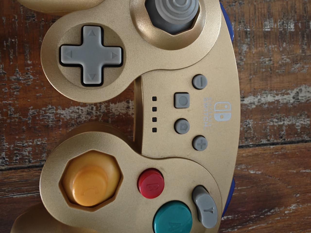 Draadloze GameCube (Switch) Controller - Gold