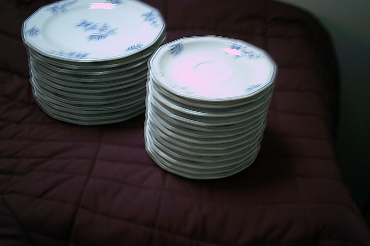 12 persoons porseleinen KOFFIEservies - 40 delig - Winterling