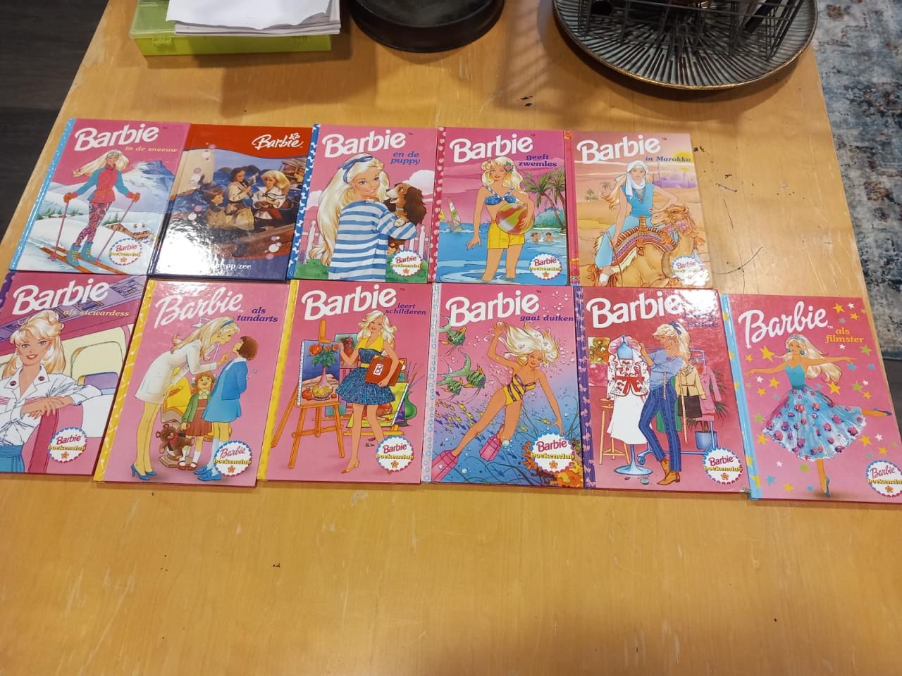 11 Boeken van de Barbie reeks